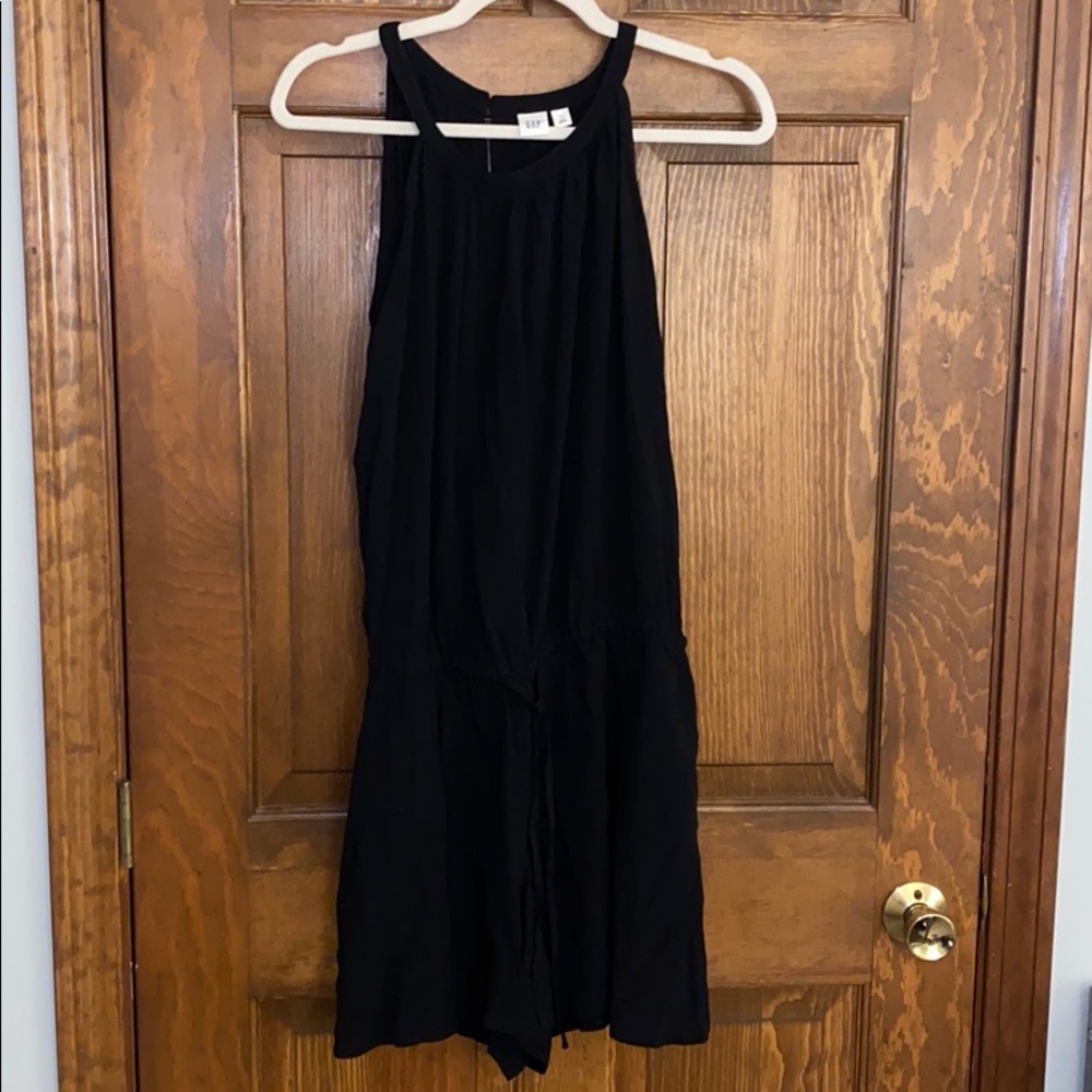 Gap- black shorts romper Size L